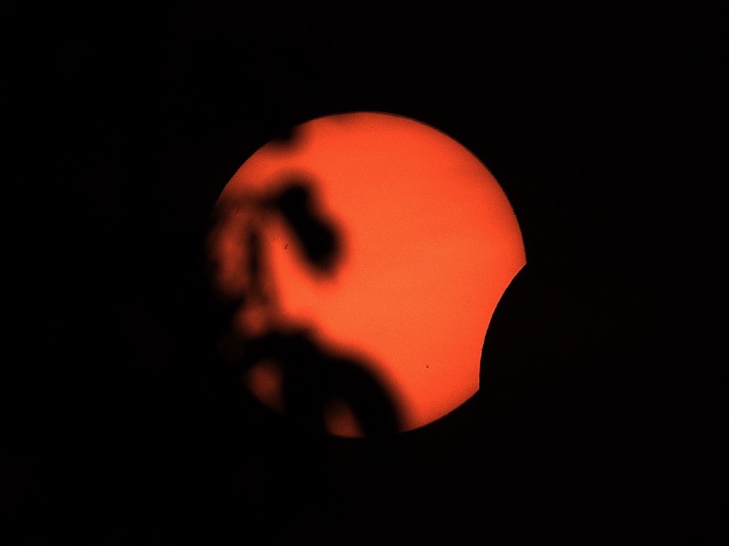 Partielle Sonnenfinsternis